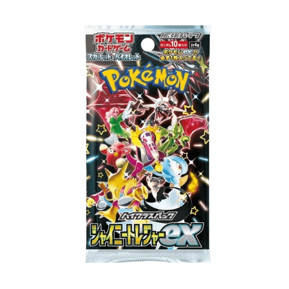 Japanese Shiny Treasure EX Booster Pack (package with cards)