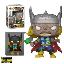 Cargar imagen en el visor de la galería, Funko Pop Marvel Zombies Thor Glow-in-the-Dark  Sticker De EE Eclusive
