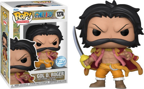 FUNKO POP ONE PIECE GOLD. ROGER 1274 SPECIAL EDITION