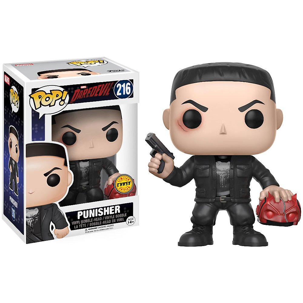 Funko Pop Marvel Daredevil Punisher Chase