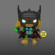 Cargar imagen en el visor de la galería, Funko Pop Marvel Zombies Thor Glow-in-the-Dark  Sticker De EE Eclusive
