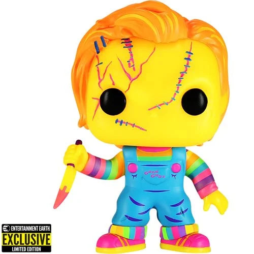 fuNKO POP  TERROR Child's Play Chucky Black Light