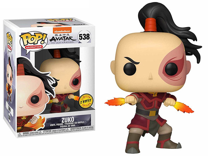 Funko Pop Avatar:the Last Airbender Zuko #538 Version Chase